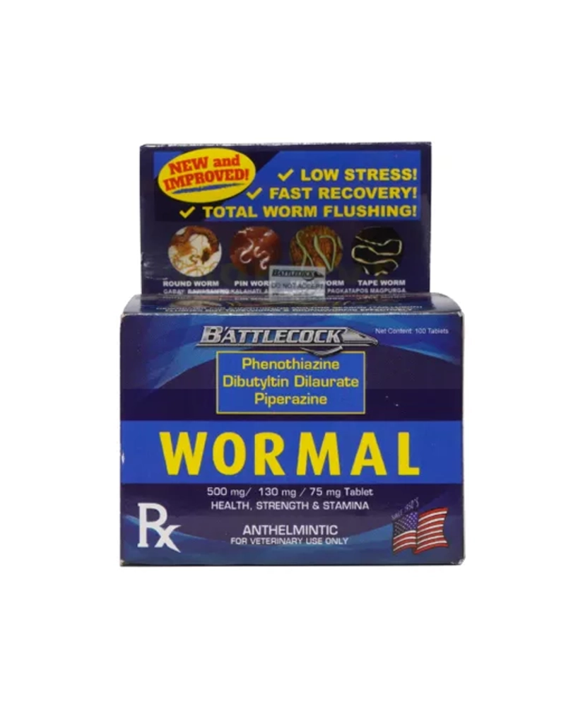 Battlecock Wormal Dewormer Tablets Tablets Geggeo