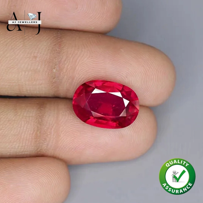 Ruby Manik 9 36 Carats 10 40 Ratti From Thailand Stone Lab