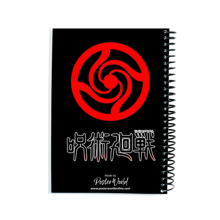 Satoru Gojo Jujutsu Kaisen Spiral Notebook A5 Poster World