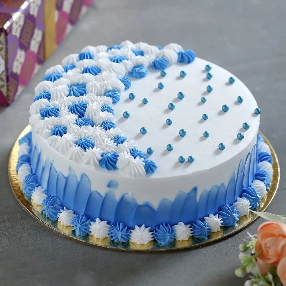 Blue Forest Cake//Special Birthday Cake//TRENDING//Eggless//Tutti Frutti  Sponge Cake// Fab Flavours - YouTube