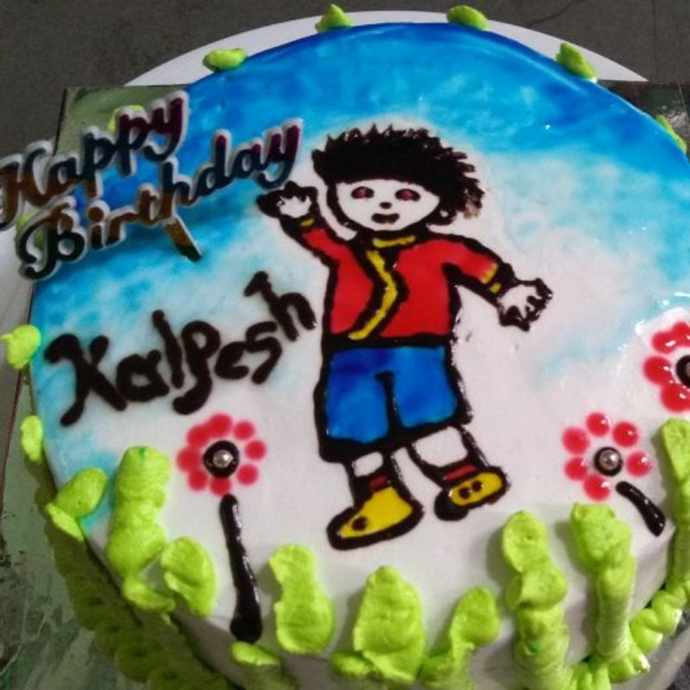 Boy Cake | Chocolate cake decoration, Cake decorating, Cake