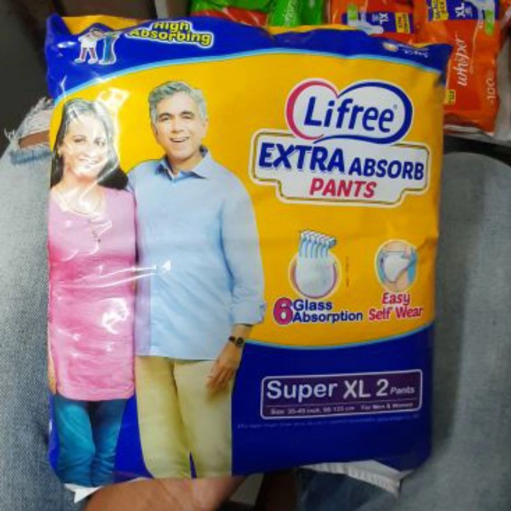 Buy LIFREE Extra Absorb XL10 Adult Diapers - XL (70 Pieces) Online at Best  Prices in India - JioMart.