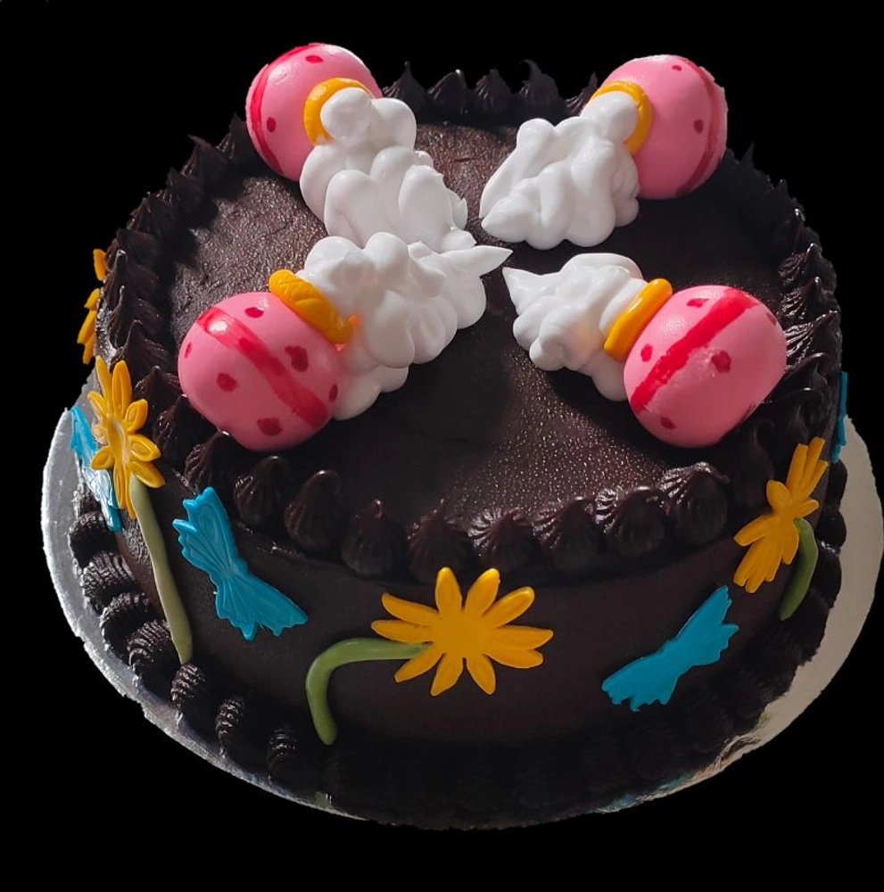 Two Tire Krishna Janmashtami Matka Cake Design |Janmashtami Matka Special  Cake |Matka Fondant Cake - YouTube
