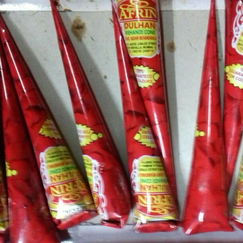 Buy AFRIN Henna Mehandi Cone Pack of 12 (30gm each) Online at Low Prices in  India - Amazon.in