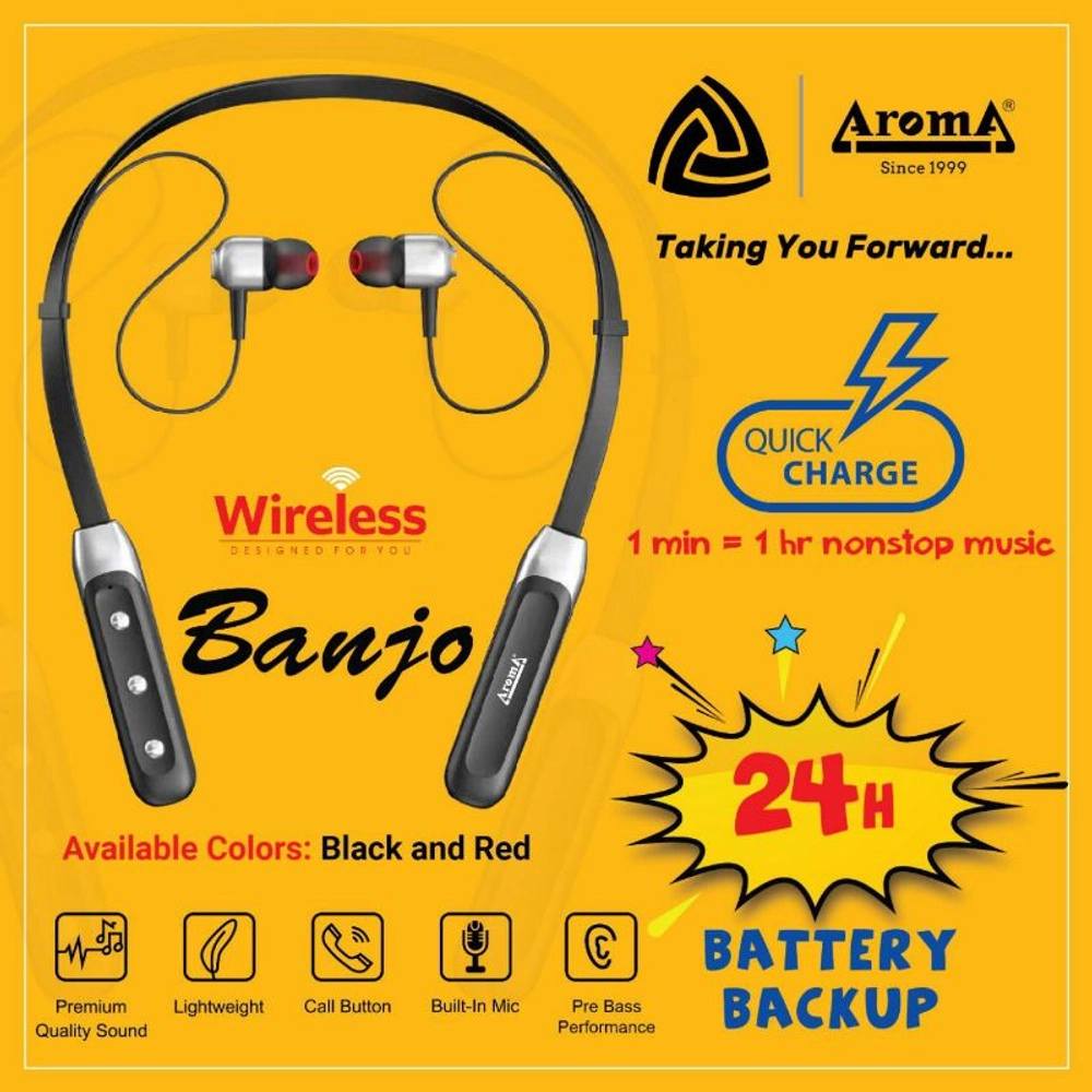 Banjo outlet bluetooth neckband