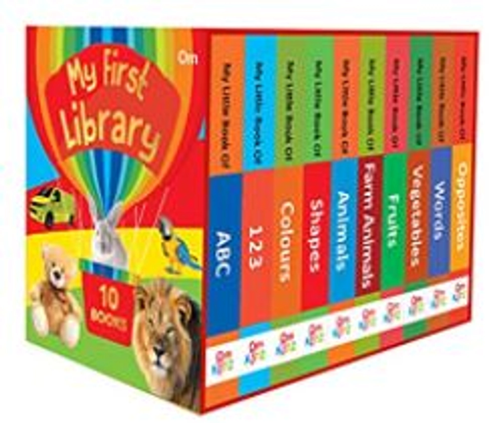 Buy My First Library: Set of 10 Board Books (Box Set) Board book online ...