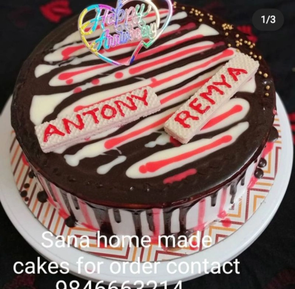 Custom cake -4x2 inches -