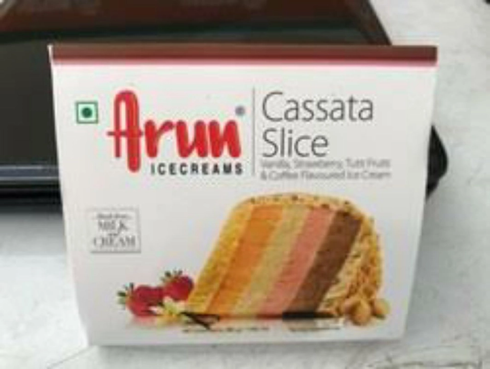 Arun ice cream Cassata slice 😍 - YouTube