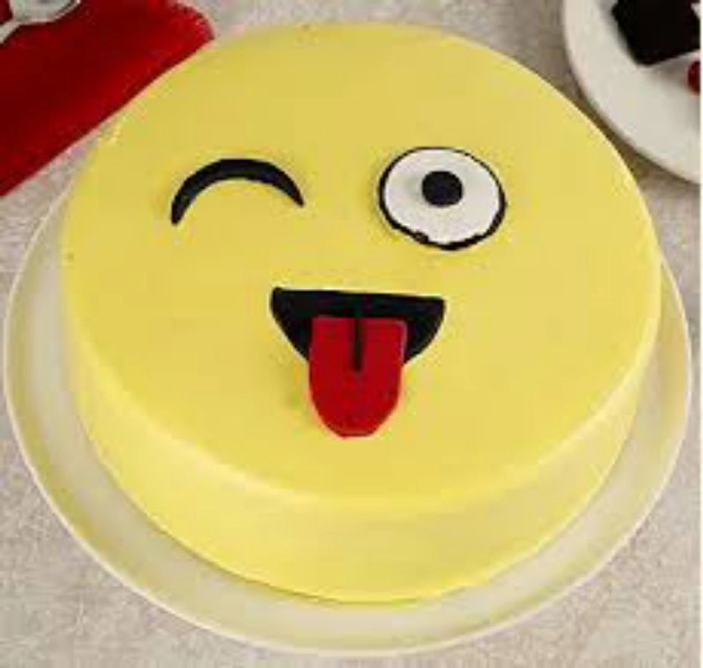 Send Round emoji Cake to Bangladesh