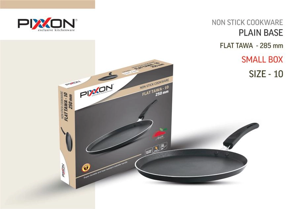 Non-Stick Aluminium Mini Round Tawa With Handle 285mm