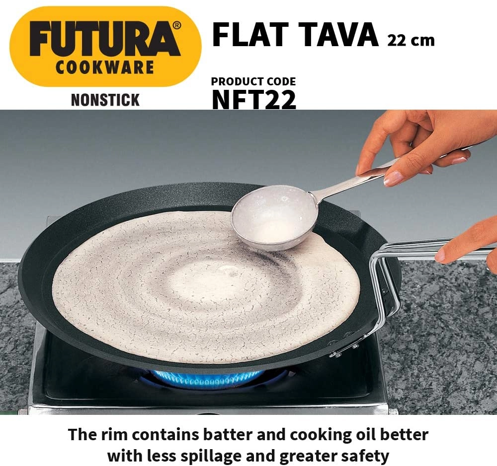 Buy HAWKINS FUTURA NON-STICK FLAT TAWA online from Karnatakasteels By TKMI  Since 1968