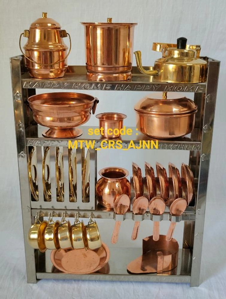 Copper toy hot sale kitchen set