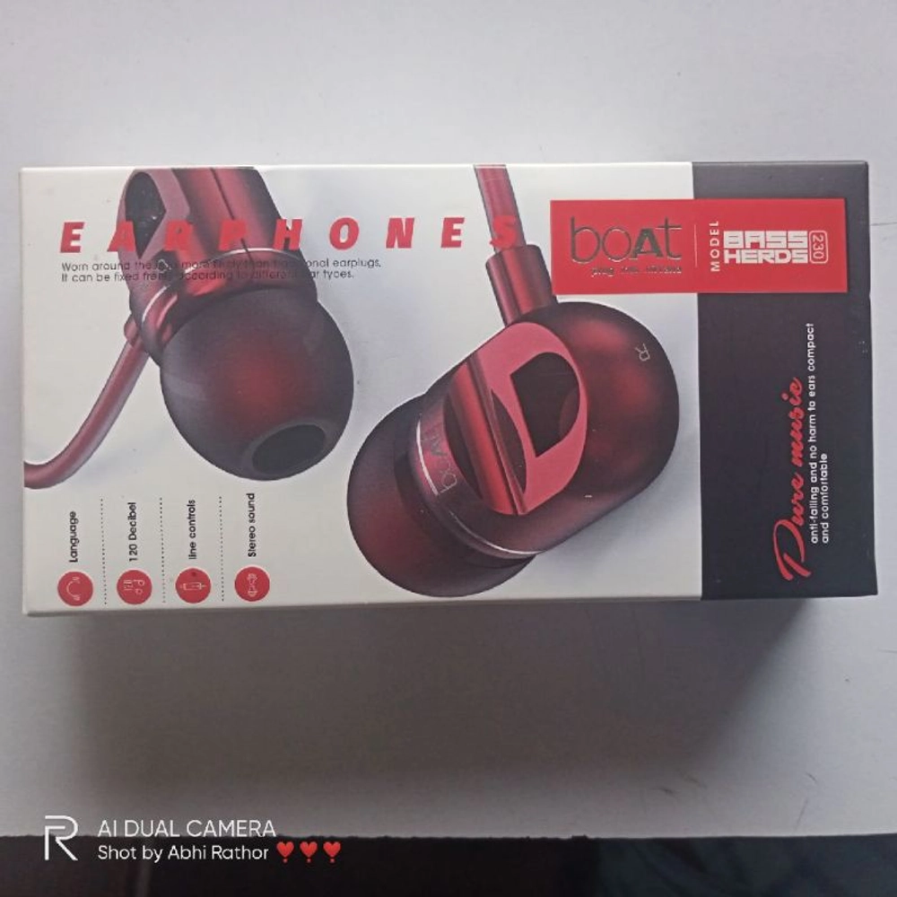 Boat earphones discount bass herds 230