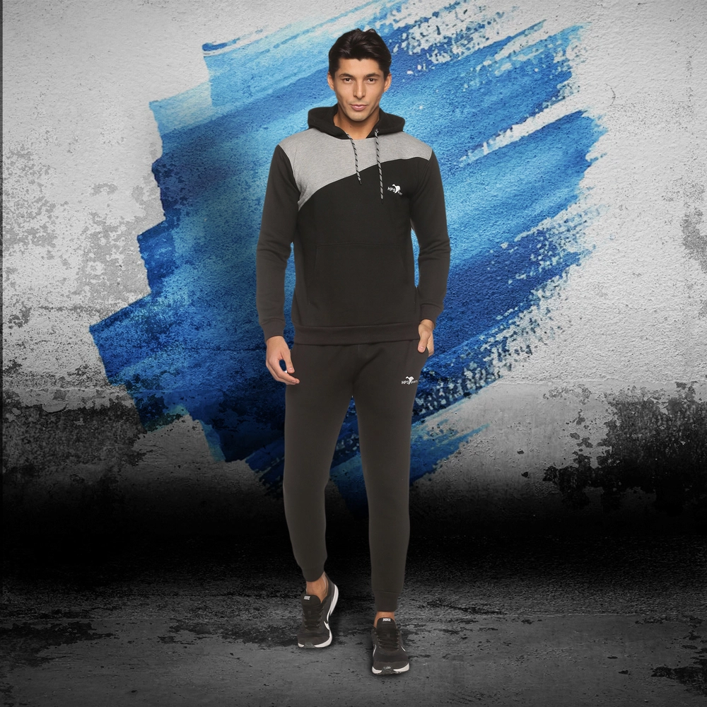 Trendy Dukaan Solid Men Dark Blue Track Pants - Buy Trendy Dukaan