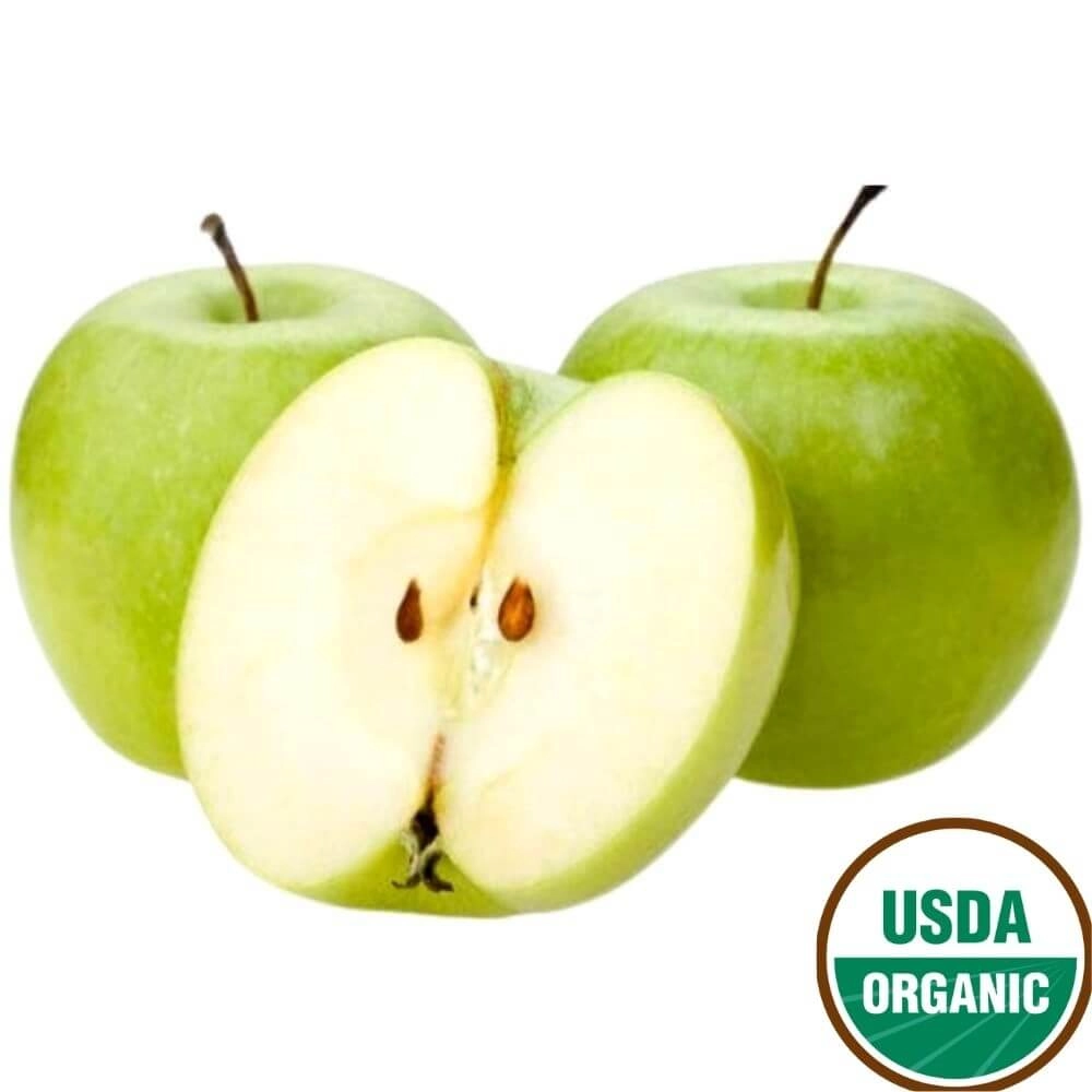 Buy Organic Granny Smith Apples 3 Count Online From Ninjadeli 