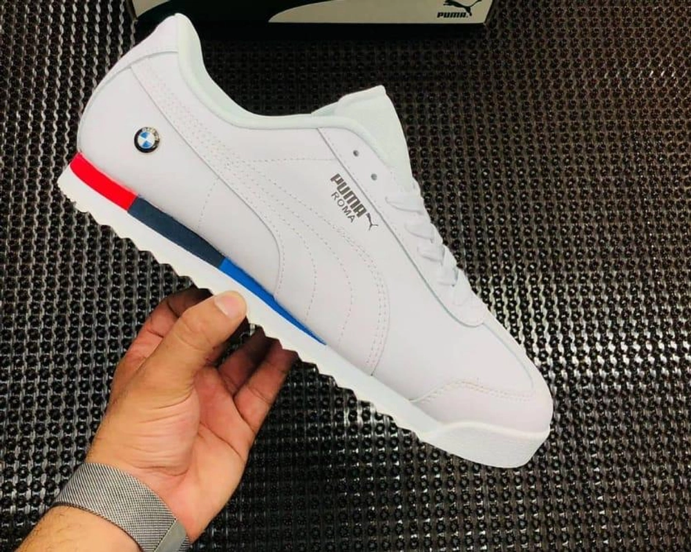 Puma roma bmw on sale white