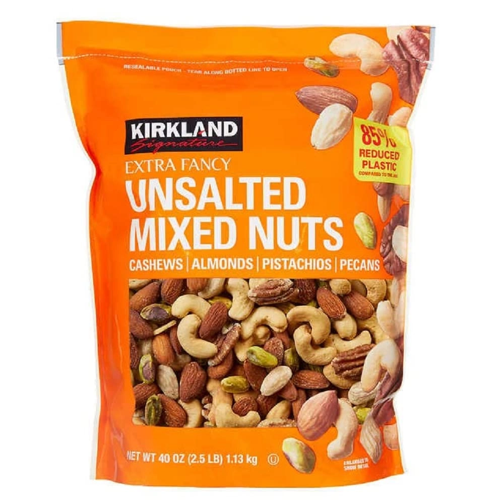 Buy Kirkland Signature Unsalted Mixed Nuts Cashews, Almonds