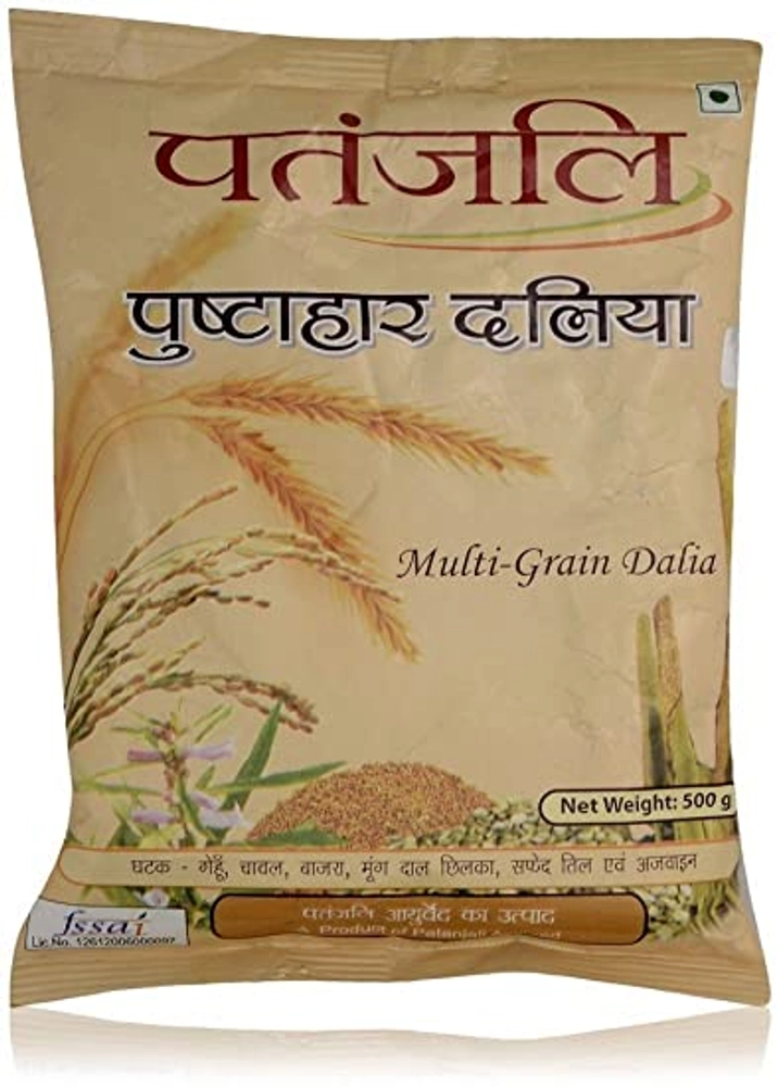 Buy Patanjali Multigrain Daliya 500g Online From PATANJALI ABHI TRADERS