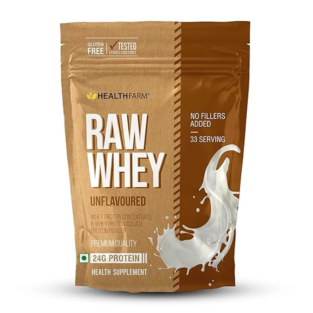 Buy HealthFarm Whey Protein - Raw Concentrate & Isolate