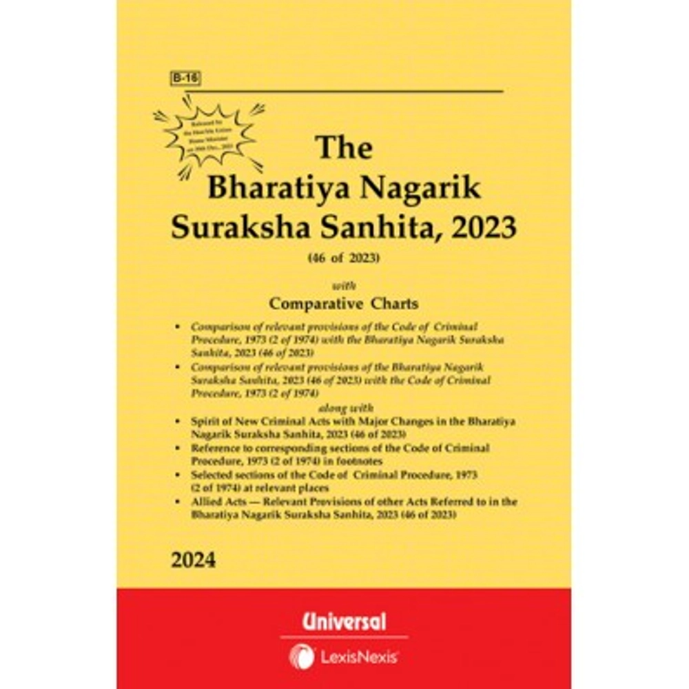 The Bharatiya Nagarik Suraksha Sanhita (BNSS), 2023 (46 Of 2023) | Bare ...