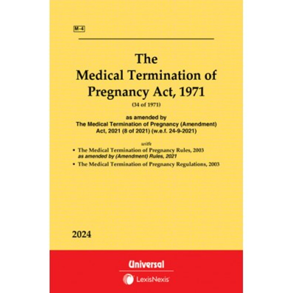 Medical Termination of Pregnancy Act, 1971 along with Rules and