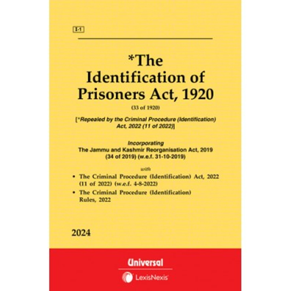 Identification Of Prisoners Act 1920 Bare Act Universal Lexis   9f754344 Aa2b 4957 9753 9cc6f3cf1ec0 