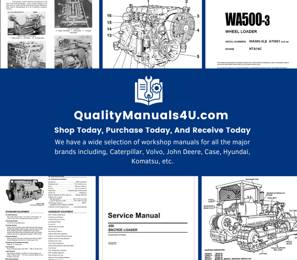 QualityManuals4U | Instant Download Available