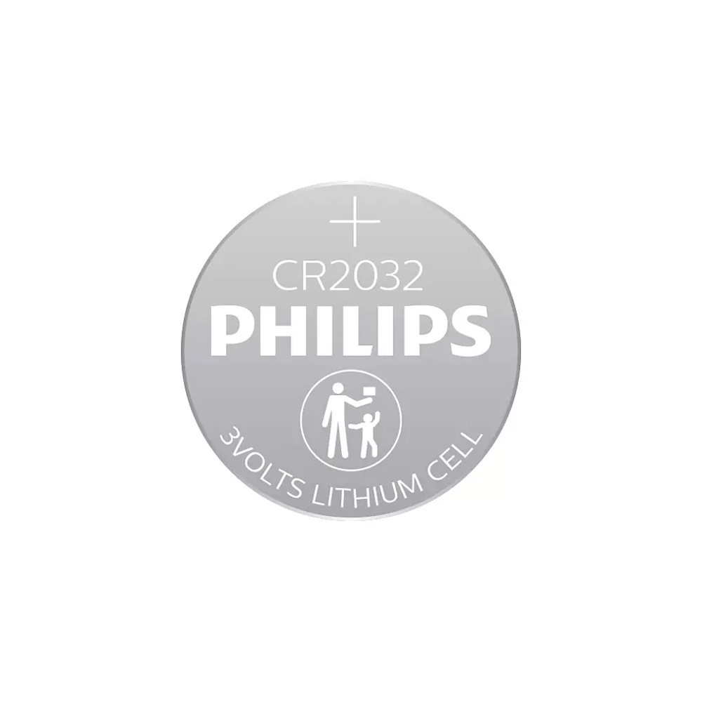 Philips CR2032 3V Coin Cell Reliable Long Lasting