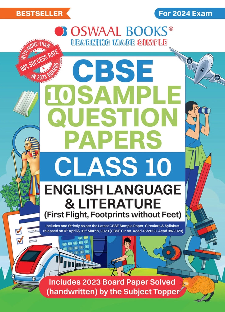 Buy Oswaal Cbse Sample Question Papers Class 10 English Book