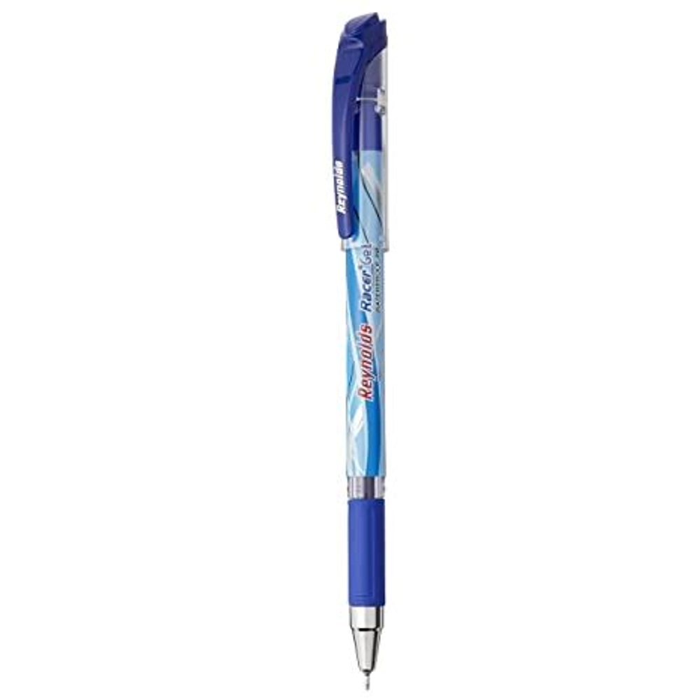 Buy Reynolds Racer Gel Pen - Waterproof Ink, Comfort Grip Online at Best  Price of Rs 105 - bigbasket
