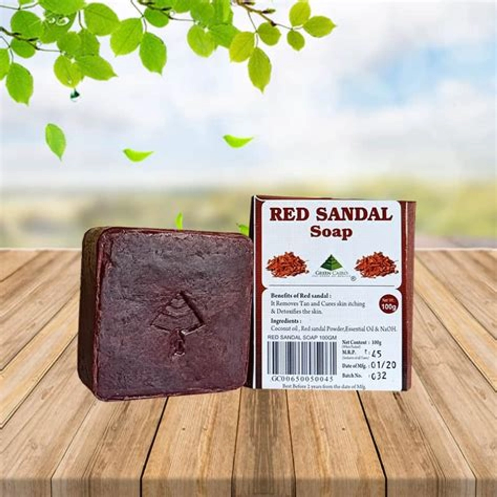 Introducing Premium Quality Red Sandalwood Soap for Blemish free skin By  Kerala Naturals | by Kerala Naturals | Medium