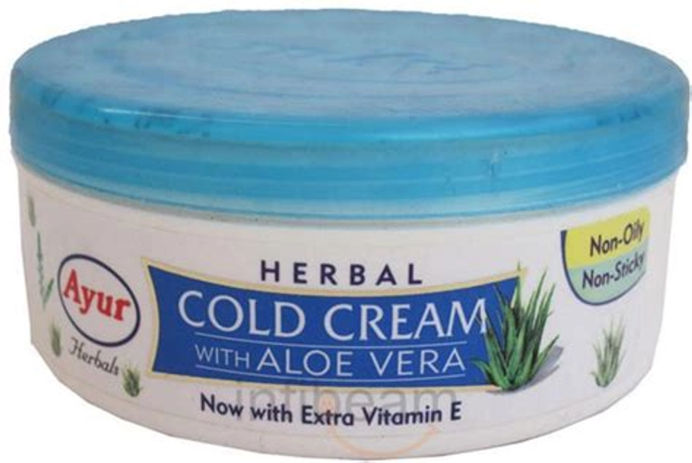 Buy Ayur Herbals Cold Cream With Aloe Vera 200 ml Online