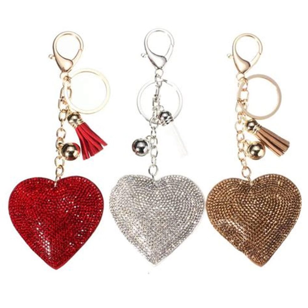 Xpresssionz Valentine Heart keychain-Heart Shape Pony Bead keychain-Heart Keychain Tag-Pony Bead Heart Travel Tag- Heart Luggage label-heart Bag ID-Love