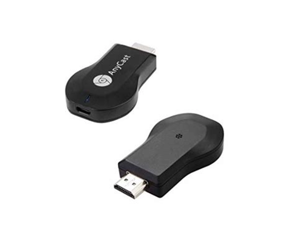 Anycast Wireless WiFi 1080P HDMI Display TV Dongle Receiver- Black