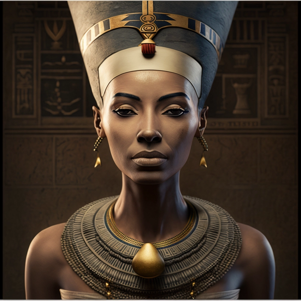 Buy Online: Afro Queen Hatshepsut PNG | African American