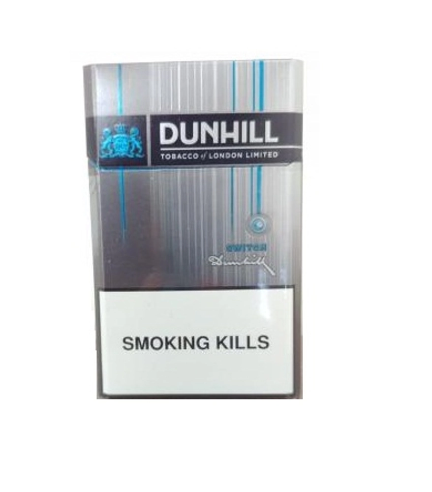DUNHILL GREY BLUE SWITCH Imported Cigarettes 20pc pack - SMOKE SHOP INDIA