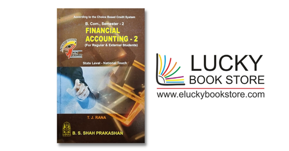 Fy B.com Sem-2 Accounting Book By BS Shah | English