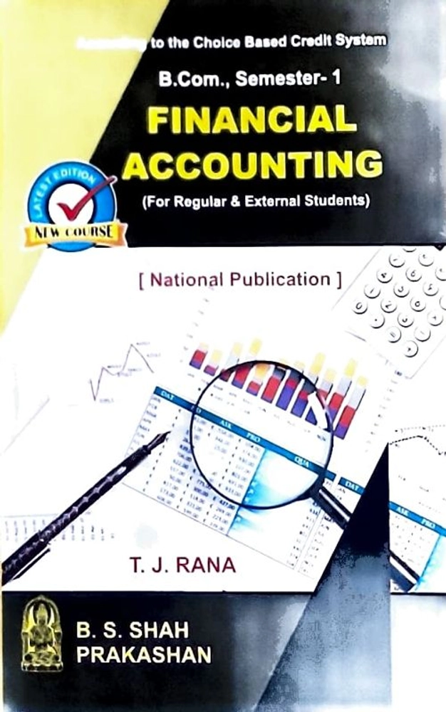 Buy Online: Financial Accounting-1 By BS Shah - B.Com Sem-1