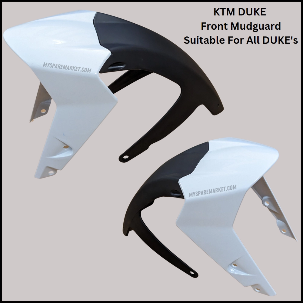 Ktm duke 200 front sales mudguard price