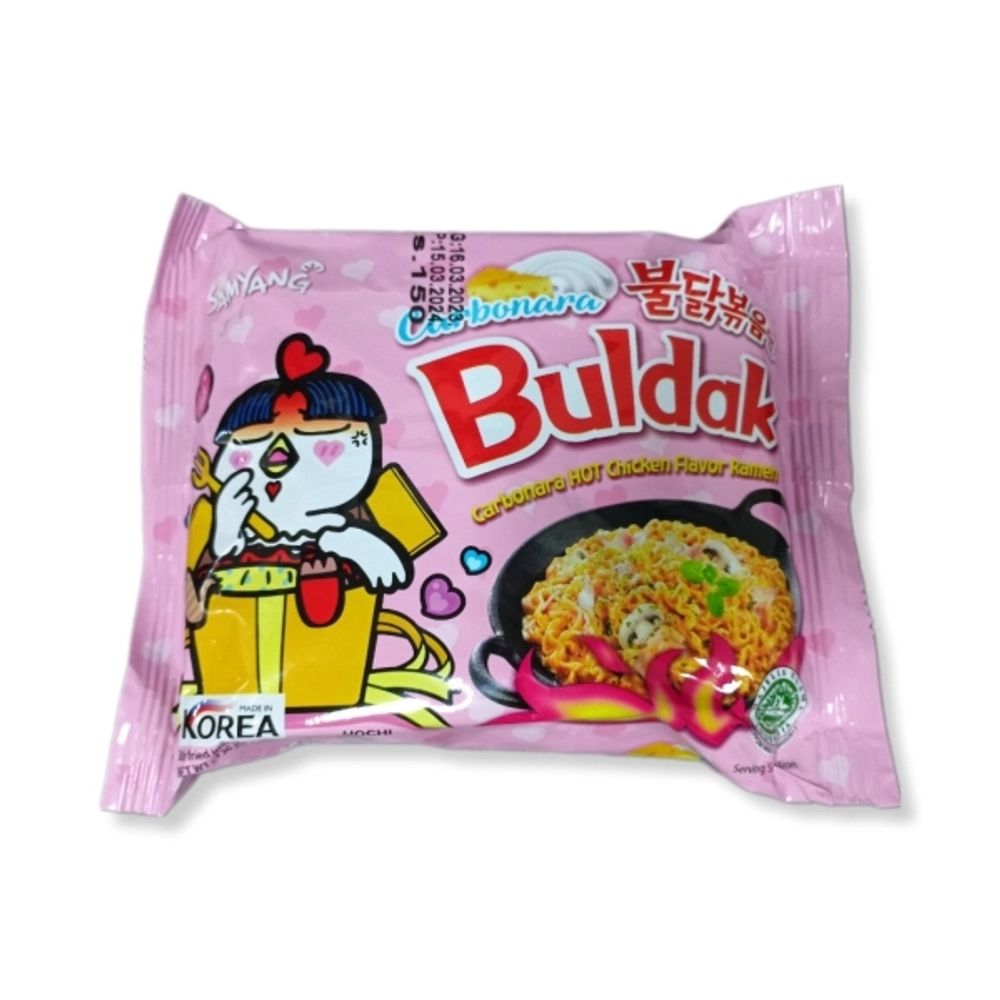 Buy Samyang Carbonara Buldak Ramen Online | Spicy Noodles