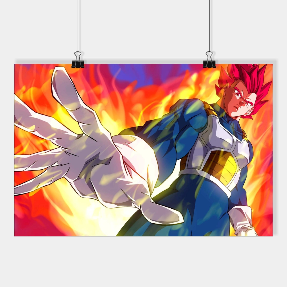 Vegeta SSG Poster (Dragon Ball) - Poster World