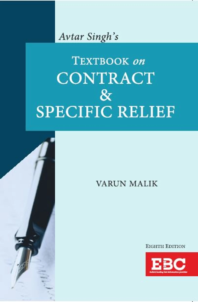 Avtar Singh's Textbook On Law Of Contract And Specific Relief By Varun ...