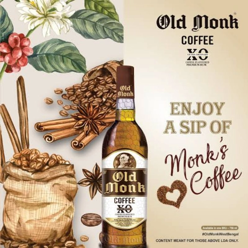 Buy Old Monk Coffee Flavoured Premium Rum Online From UNCLE S WINE   1693068855949 