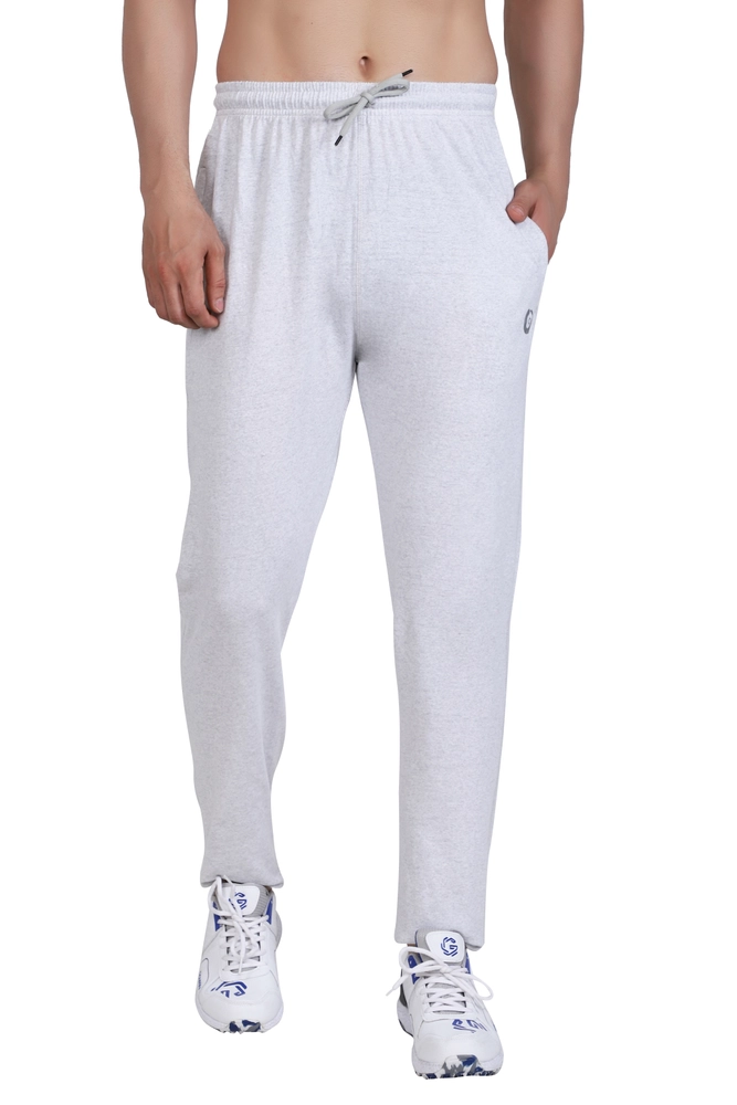 White Shrinker Track Pant - Om Sneh