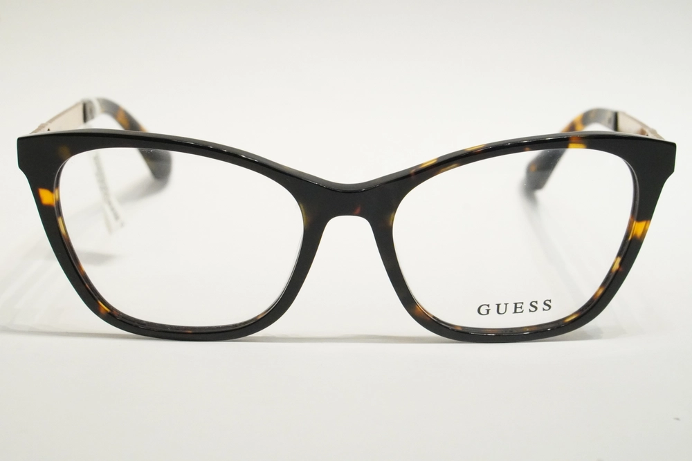 Guess Tortoise Cat Eyes Shell Eyeglasses Frame