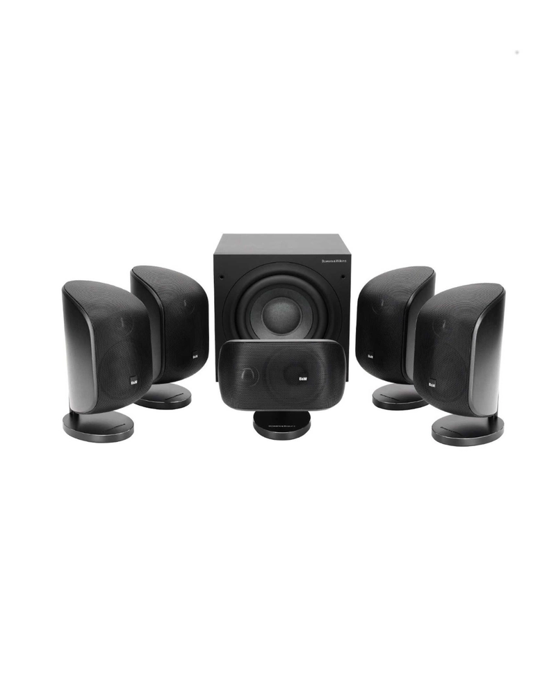 Bowers & Wilkins M-1 Channel Speaker with ASW608 Compact Subwoofer ...