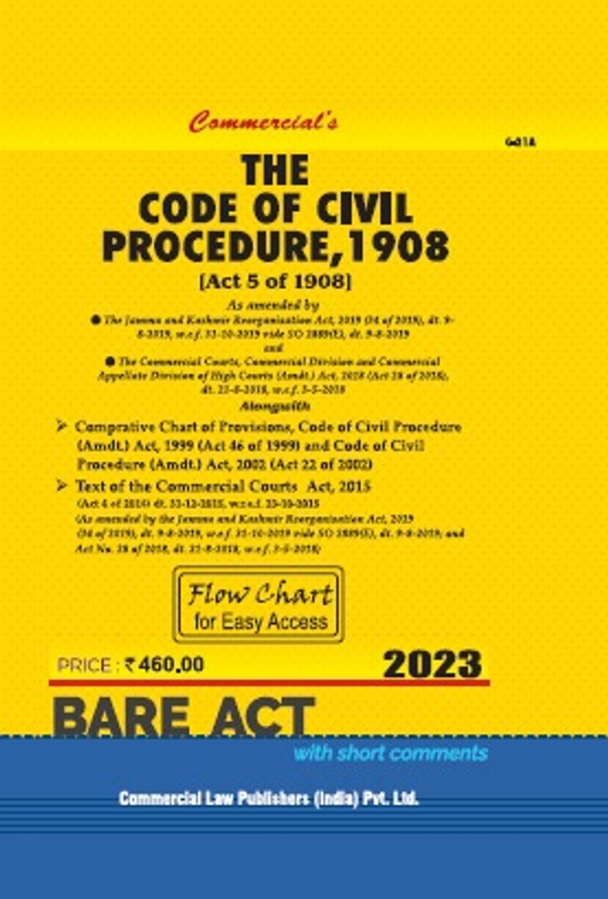 Code Of Civil Procedure, 1908 (PB) | Commercial Law Publications | Bare ...