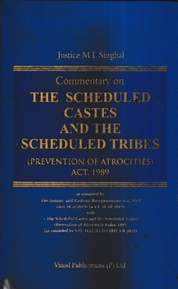 Vinod Publication Commentary On The Scheduled Castes And The Scheduled