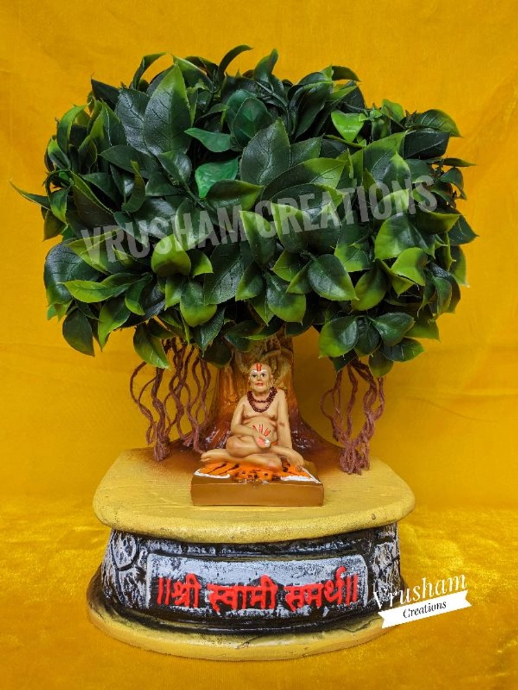 Buy Swami Samarth Tree 1 Feet With Murti 3 Inch online from Vrusham ...