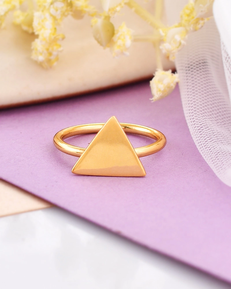 Buy Triangle Ring for Women by Adi Handmade | Le Mill India